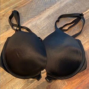 Victoria Secret 32DD Bra Strappy Back Black